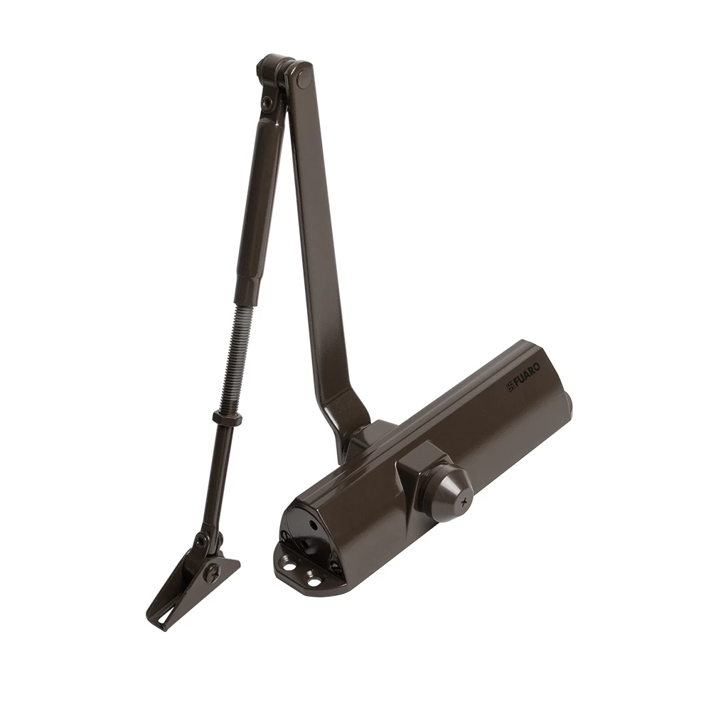 Фото Доводчик дверной DC20-5/TS-68 BR до 110 кг (коричневый)